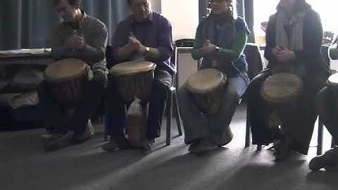 Global Beats 2011 Part 4 African Drumming with Andy Gleadhill