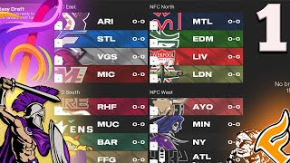 32 Team Builder Franchise League On Madden 25 - Welcome! (ep1)