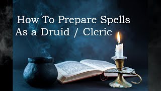 How To Prepare Spells as a Cleric / Druid on D&D Beyond screenshot 1