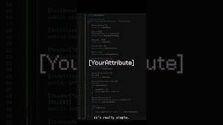 You Can Make Your Own Attributes (Part 1)