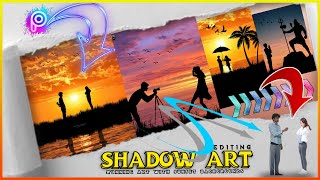 "How to Create Stunning | Art with Sunset Backgrounds | Mobile Editing Tutorial" | GVR new creation screenshot 3