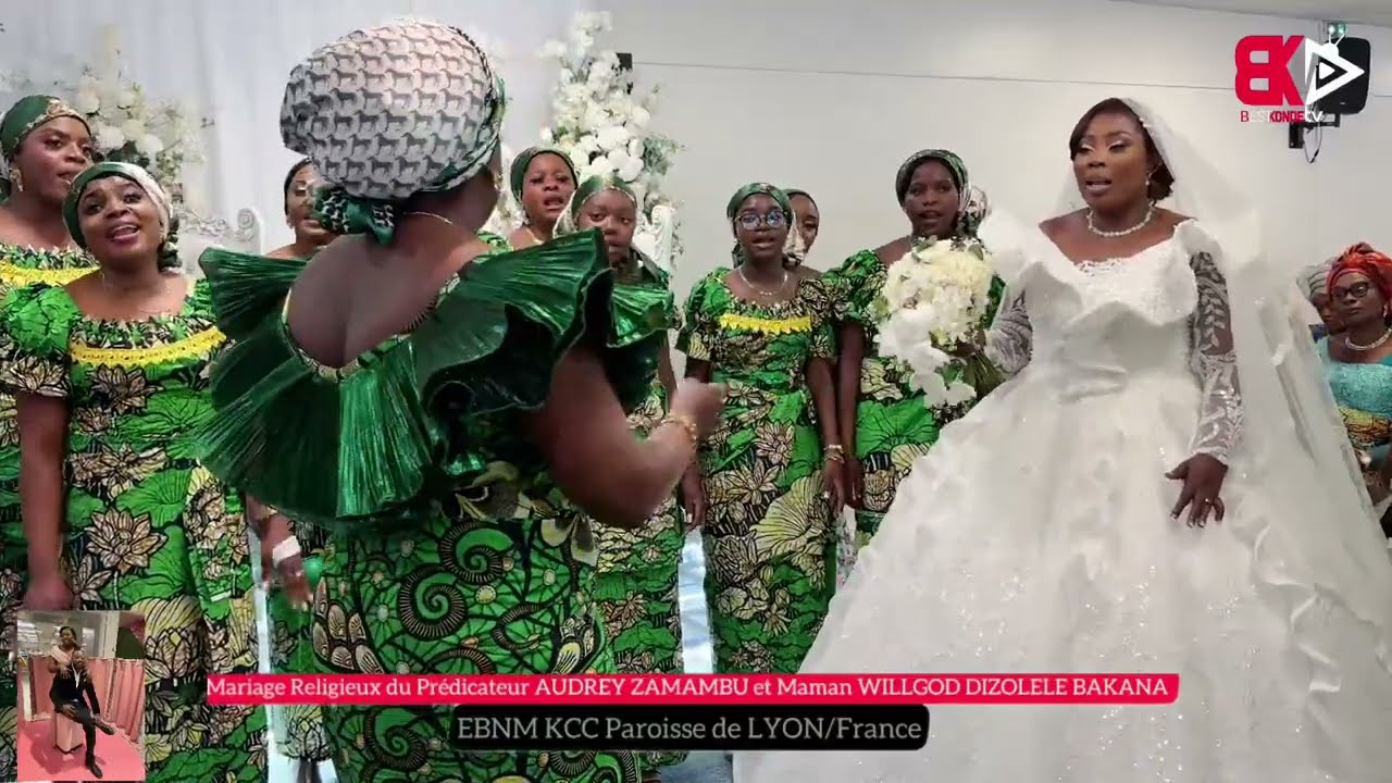 Page Rose: Mariage Religieux du Prédicateur AUDREY ZAMAMBU et Maman WILLGOD DIZOLELE BAKANA à LYON