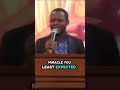 The Miracle worker is appearing for your sake.