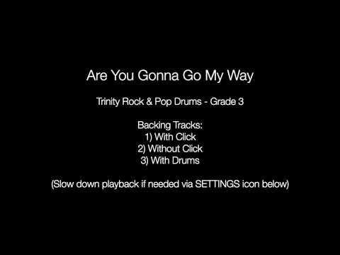 Are You Gonna Go My Way by Lenny Kravitz - Backing Track Drums (Trinity Rock \u0026 Pop - Grade 3)