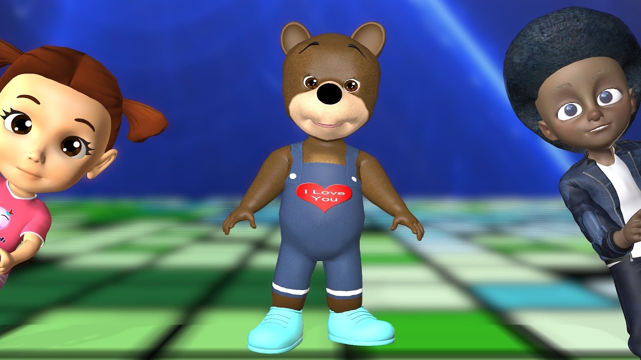 Teddy Bear, Teddy Bear Turn Around Sing Along Nursery Rhymes