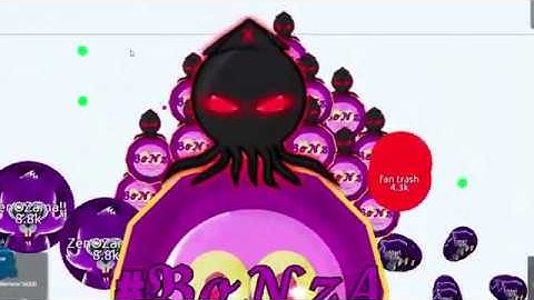 (!😎🤓🤑My 1st video in Cellz.io Ultrasplit mode🤑🤓😎!)