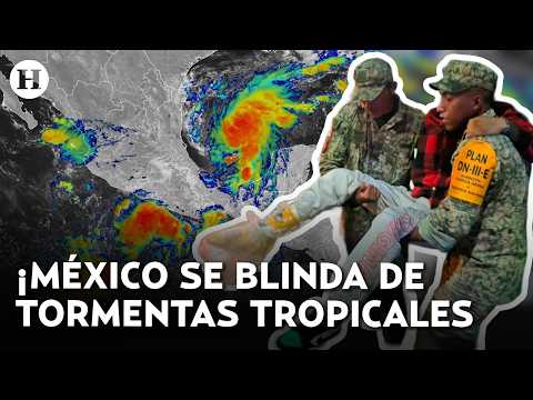 Tropical storms put Mexico on high alert! Ports closed and classes suspended in these states