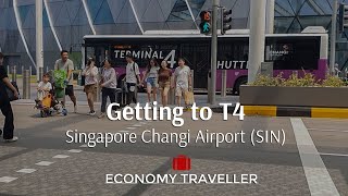 Singapore Changi Airport: Getting to Terminal 4