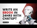 Create and sell ebooks fast with chatgpt make money online with ai 2024