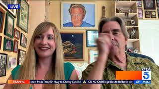 Beau Bridges & Emily Bridges Burbank Intl Film Festival KTLA 5 Interview
