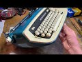 ‘Pretty Penelope’ 1979 Royal Custom  III portable typewriter 