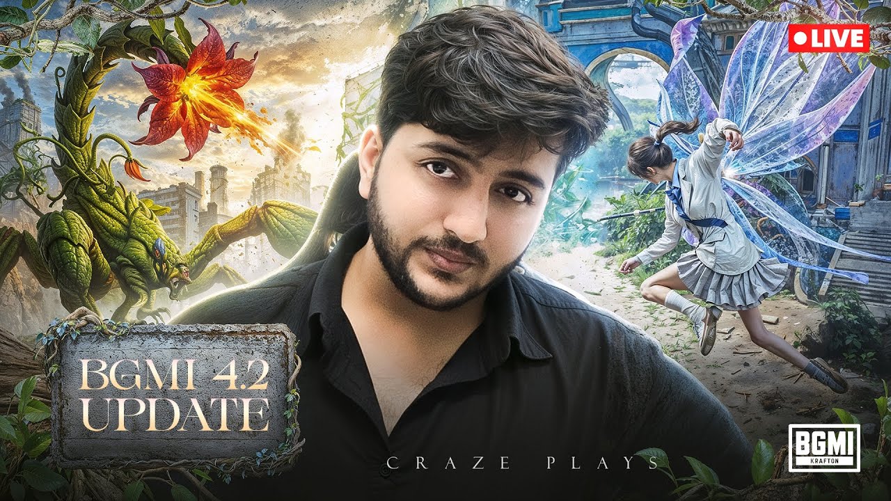 POCO X6 Pro 120 FPS 🔥 BGMI 4.2 Update Live | New Mode & Features