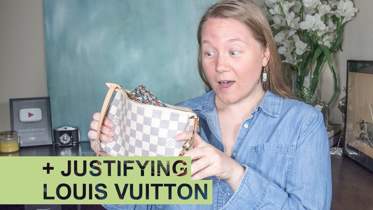 WIMB: Louis Vuitton Pochette Accessoires New Model || Autumn Beckman - YouTube