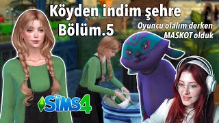 Köyden indim şehre | Bölüm 5 |  The sims 4 oynuyoruz