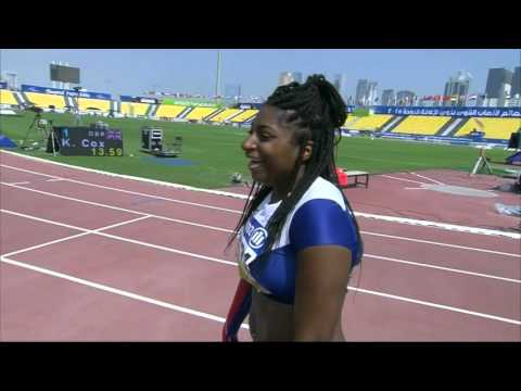 Women's 100m T37 | heat 2 |  2015 IPC Athletics World Championships Doha