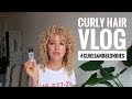 Curly hair vlog @curlsandblondies