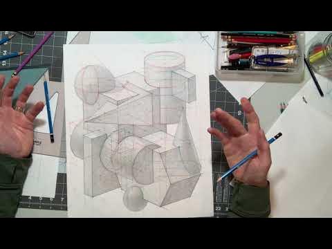 Drawing a 1/4 inch grid on illustration board 