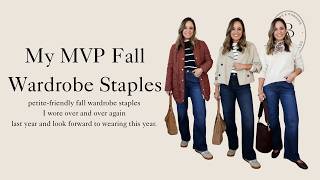 My Most-Worn Petite Fall Wardrobe Staples | Jeans, Shoes & More