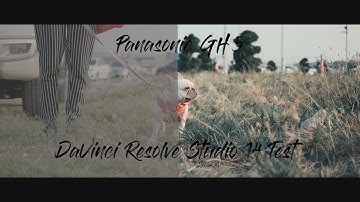 My New Camera Panasonic GH5 Grading With DaVinci Resolve Studio Test 14