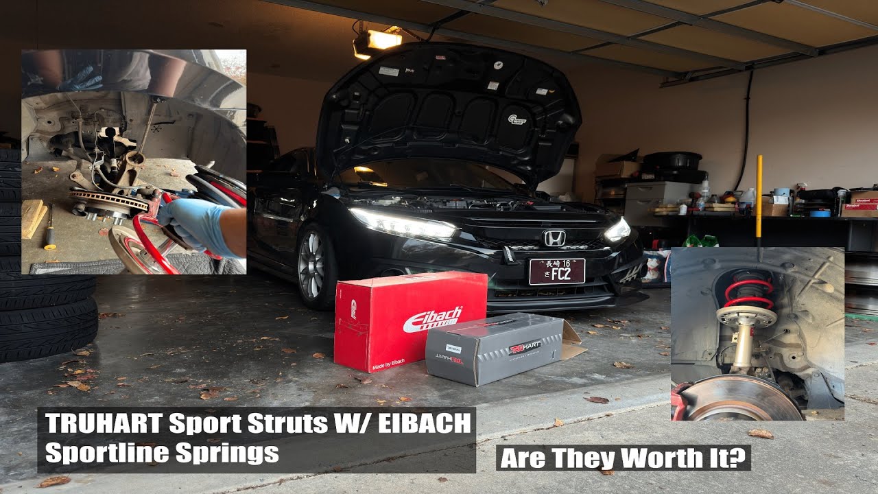 Спортивные стойки TRUHART: стоят ли они своих денег? Самостоятельная замена занижающих пружин D2 ...