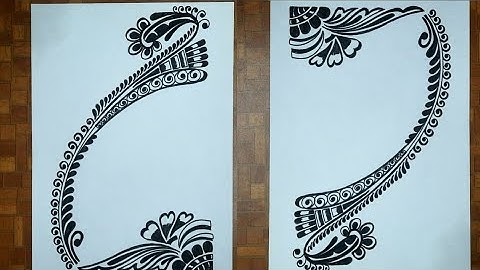 Front Page  Design  For School Project/Practical Khata Design/Assignment Front Page Decoration