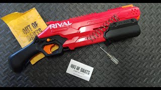 Nerf Rival Takedown K26 upgrade spring mod tutorial and review