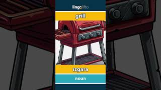 Grill - Izgara Learn English İngilizce Öğrenelim Vocabulary Builder