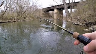 ULTRALIGHT Trout Fishing with Spinners 