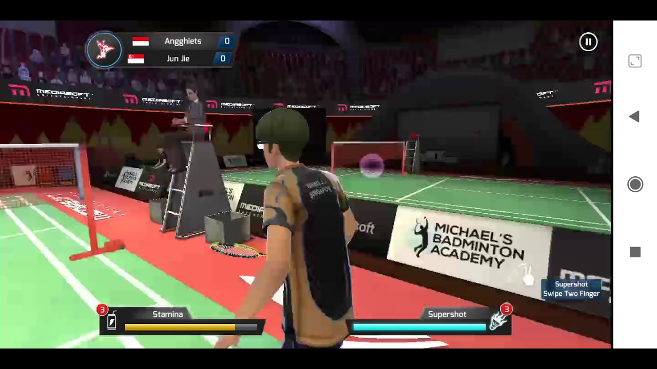 Badminton Game....!!!! LiNing Jump Smash 15 ( Good Ending ) YouTube