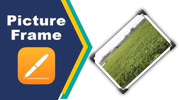 How to add picture frame in apple pages for iCloud