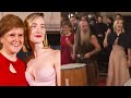 Saoirse Ronan Dancing with Nicola Sturgeon Mary Queen of Scots Premiere