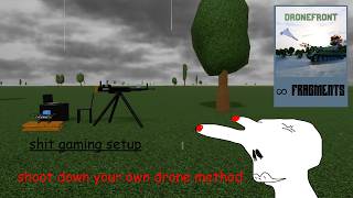 some funny glitch in Roblox, Drone Front