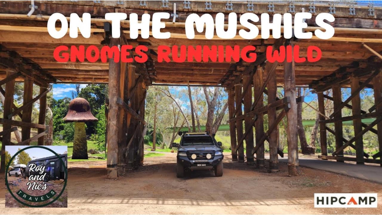 🌿 Kangamia Bamboo Dam View + Exploring Greenbushes, Bridgetown & Gnomesville | Roy & Nic’s Travels