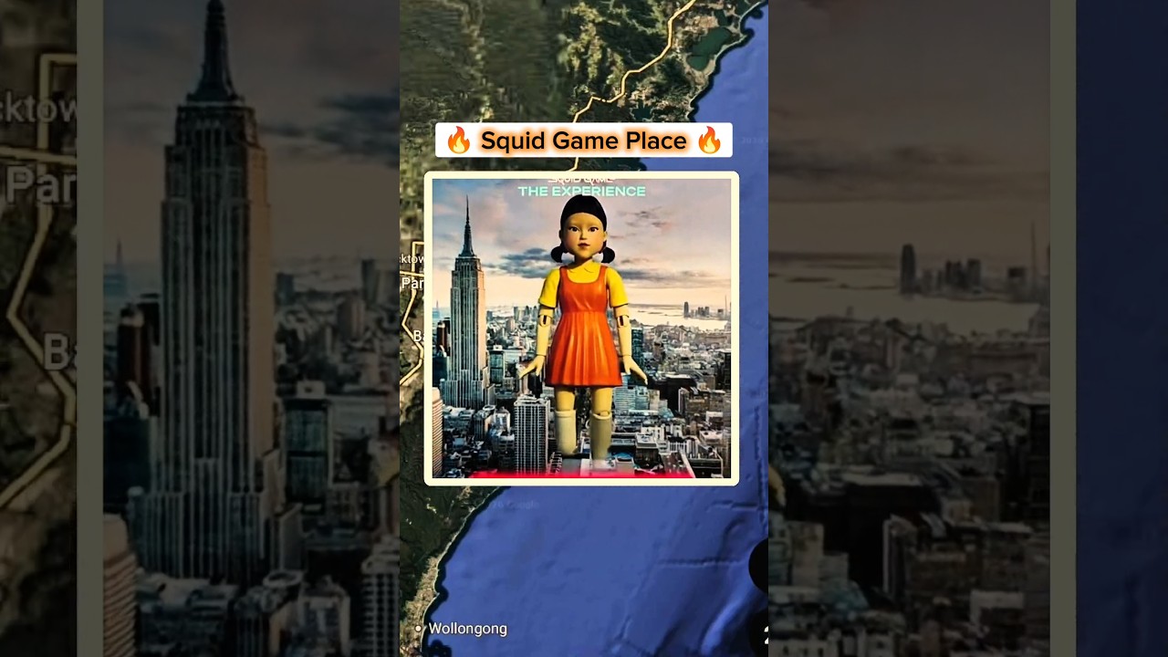 🔥 I Discover Squid Game Place 🔥 In Real 