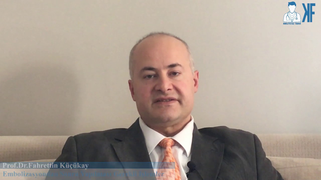 Kanamaların damar içi yolla durdurulması (embolizasyon)