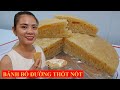 Cách làm bánh bò đường thốt nốt cực ngon bằng bột pha sẳn