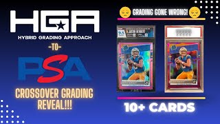 #HGA to #PSA Crossover Reveal!   PSA was not kind!!!