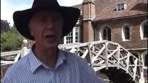 The mathematical bridge at Cambridge