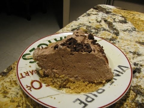 Pie ( Chocolate Mocha Cream Pie, Home Made) / Cheryls Home Cooking
