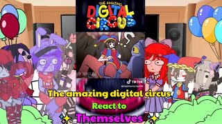 👑The Amazing Digital Circus React to &quot;Digital Circus Animation&quot; | Gacha life   |  Gacha life 2 🍌🥀