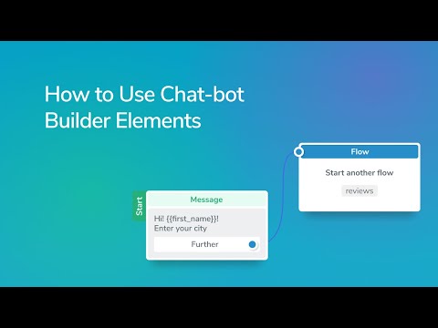 Video: Mis on chatbot builder?