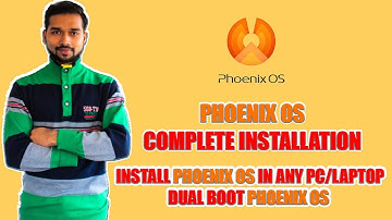 How To Install Phoenix OS In Any PC OR Laptop Complete Installation/ Play PUBG Mobile @ 60 FPS /