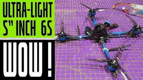 BetaFPV X-Knight 5" 6S sub 250g ultra lightweight quad | Review and flight footage