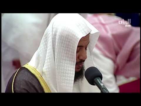 الشفع والوتر مع الدعاء الشيخ إدريس أبكر ليلة 6 رمضان 1434هـ