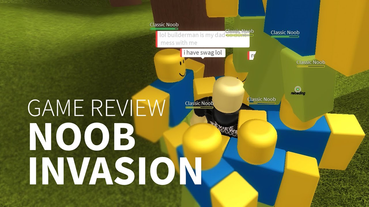 Noob Invasion Game Review Youtube - roblox wheres the noob roblox