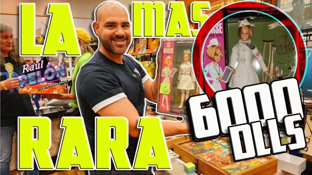 LA PIEZA MAS RARA DE GI JOE visitando la convencion oficial en GRAPEVINE TEXAS juguetes vintage