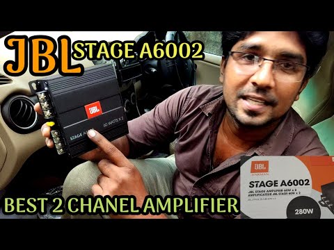 Jbl amplifier two Chanel | STAGE A6002 | i10 car amplifier installation | SJ |