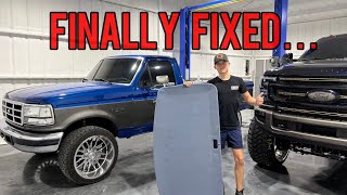 How To Remove & Replace Ford OBS 7.3 Headliner!!!