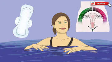 ¿Puedo nadar sin compresa durante la menstruación?