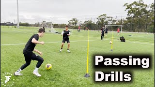 Loads of BASIC to ADVANCED Passing Drills | Joner Football screenshot 5